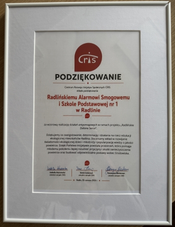 podziekowanie