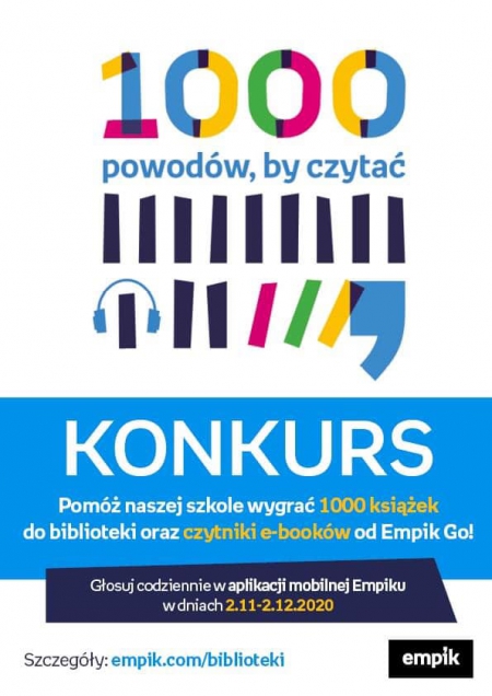 Konkurs 1000 powodów, by czytać