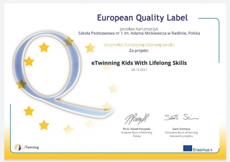 Europejska Odznaka Jakości eTwinning