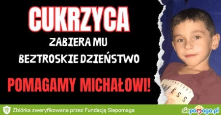 Apelujemy o wsparcie dla Michała!