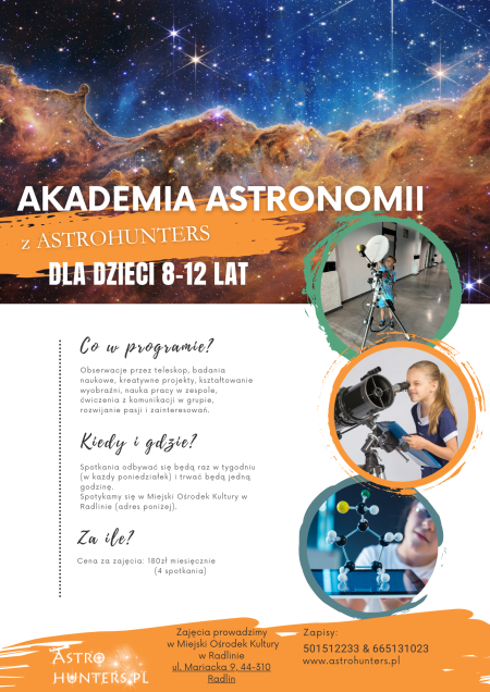 Akademia Astronomii z Astrohunters!