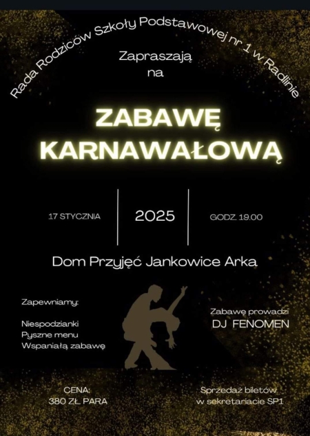 Zabawa karnawałowa!