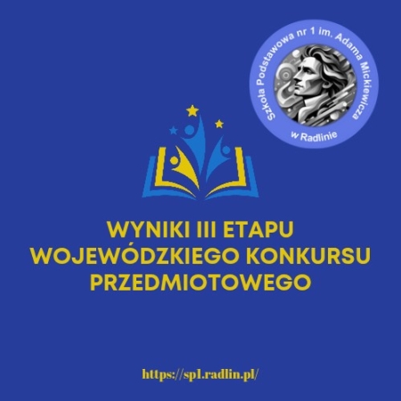 Laureatka Wojewódzkiego Konkursu Przedmiotowego z Języka Angielskiego!