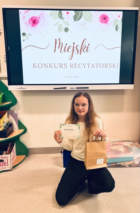 Miejski konkurs recytatorski 