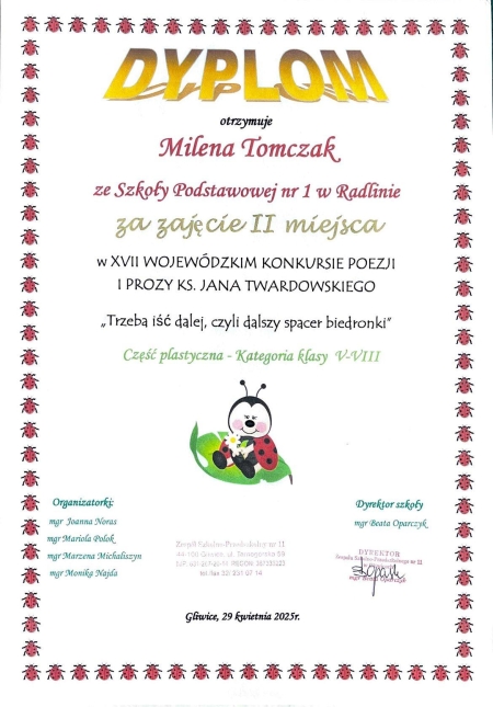 Wojewódzki Konkurs Poezji i Prozy