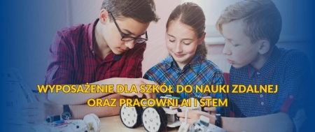 Nowe technologie dla nowoczesnej szkoły Szkoła Podstawowa nr 1 im. Adama Mickiewicza w Radlinie z pracownią AI i zestawami do nauki zdalnej