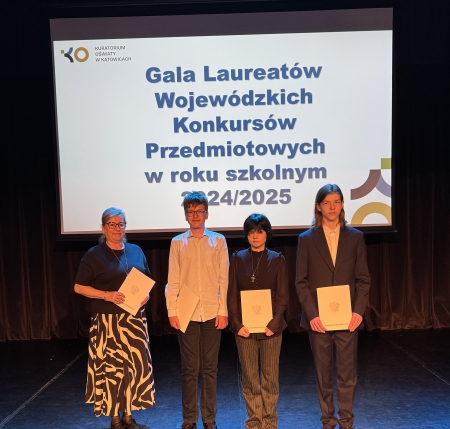 Gala laureatów Wojewódzkich Konkursów Przedmiotowych w roku szkolnym 2024/2025.