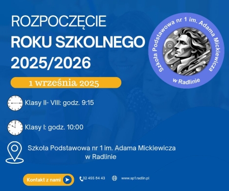 Inauguracja roku szkolnego 2025/2026!