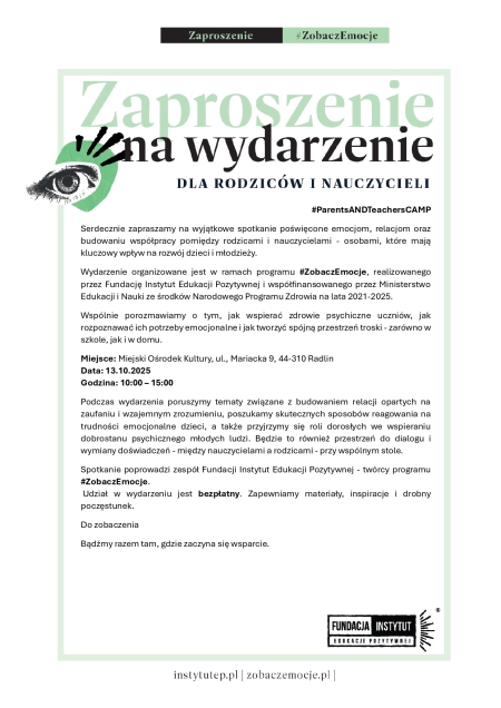 Weź udział w wydarzeniu!