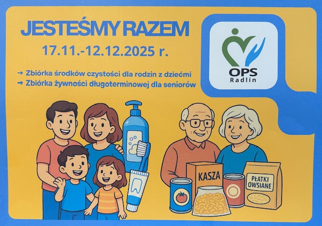Pomóż nam wesprzeć podopiecznych Ośrodka Pomocy Społecznej w Radlinie!