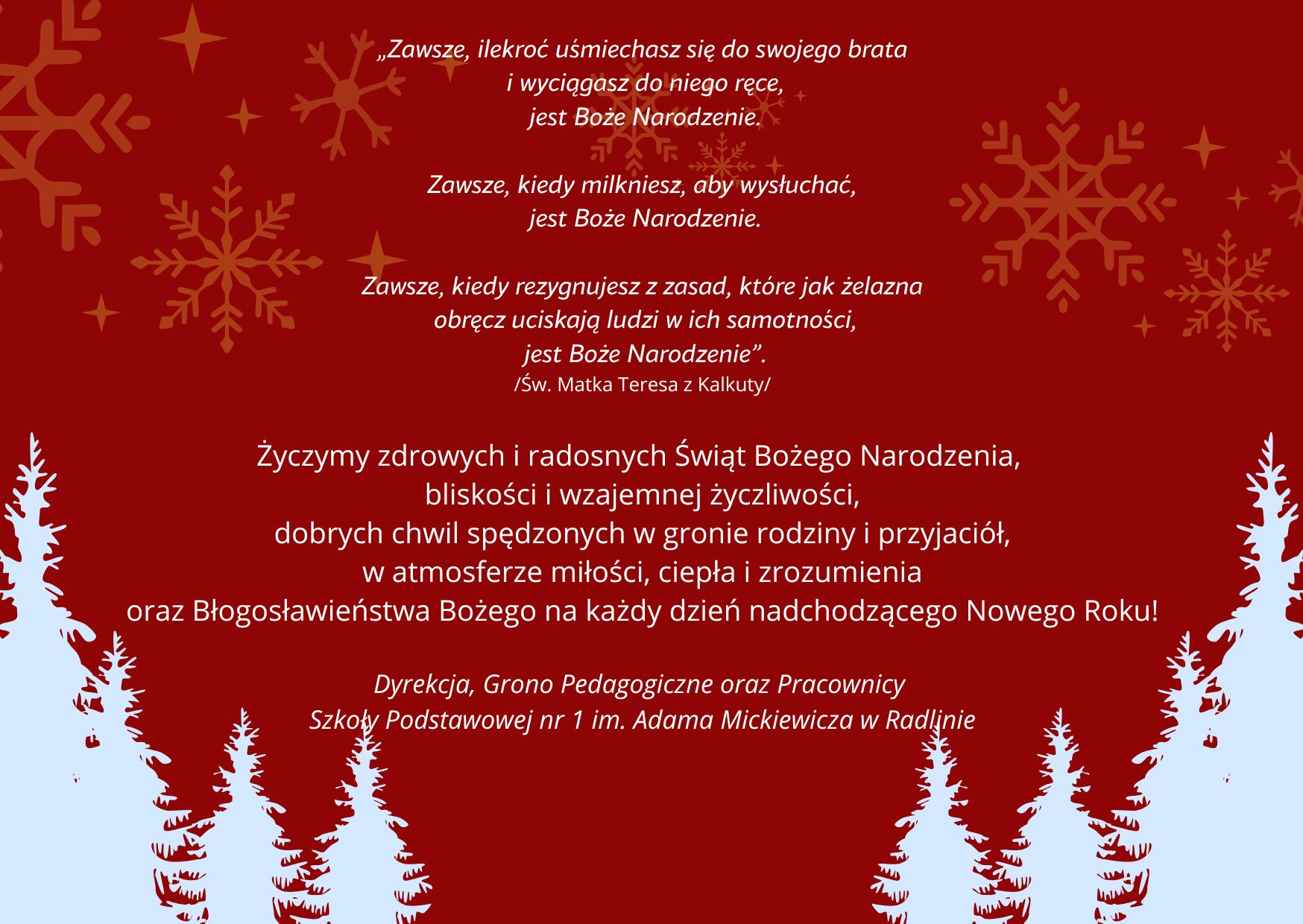 Życzenia Świąteczne!