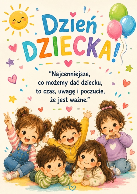 Szczęśliwego Dnia Dziecka!