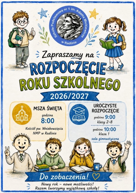 Rozpoczęcie Roku Szkolnego 2026/2027