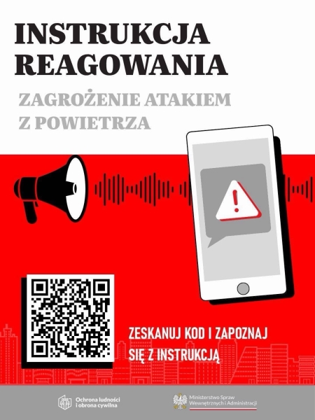 Instrukcja reagowania. Zagrożenie atakiem z powietrza.