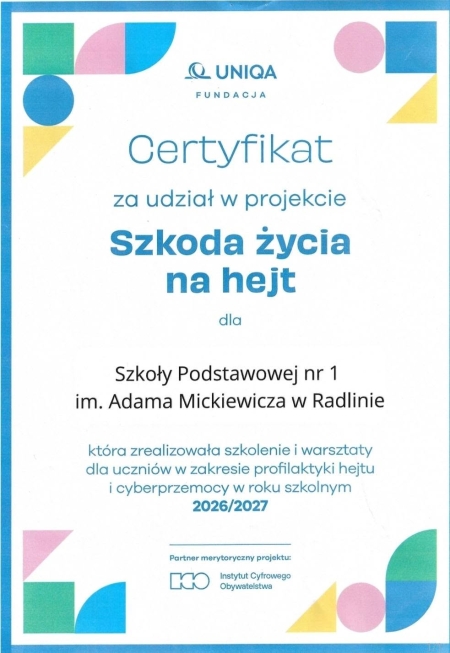 Szkoda Życia Na Hejt!  Jak budować świat, w którym słowa nie ranią?
