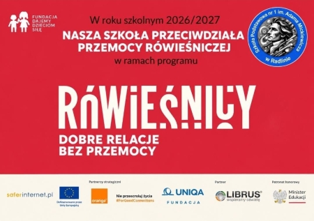 RÓWIEŚNICY – dobre relacje bez przemocy!